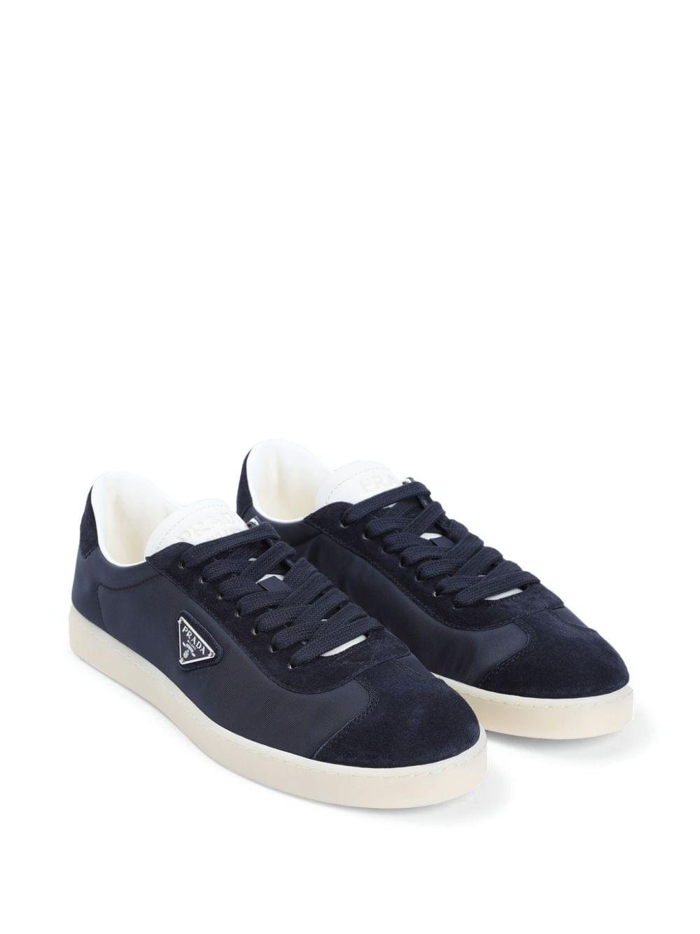 Prada Men Lane Suede Leather Sneakers PRADA