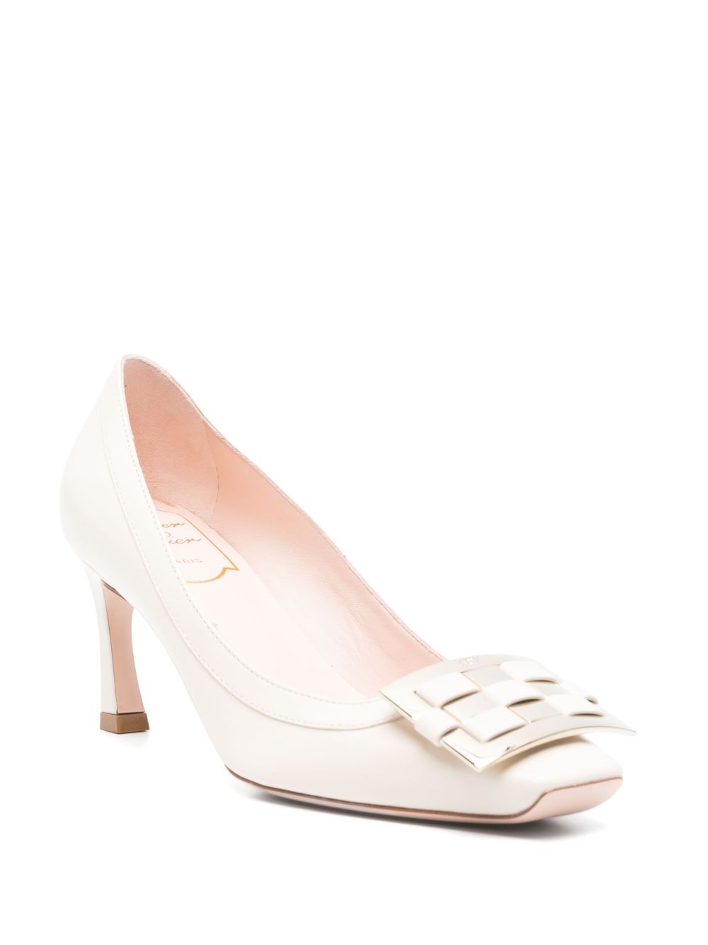 Roger Vivier Women Trompette Leather Pumps