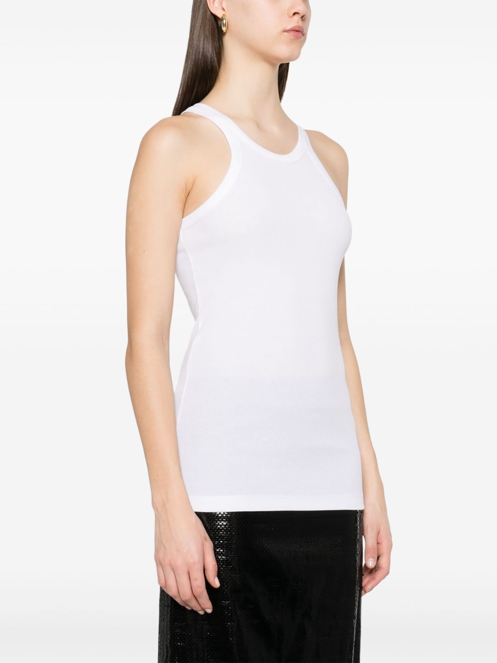 Sportmax Women Cotton Tank Top SPORTMAX