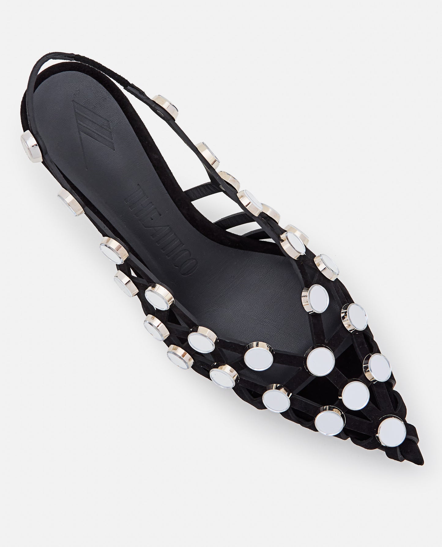The Attico Women Grid Slingback 50 Mm THE ATTICO