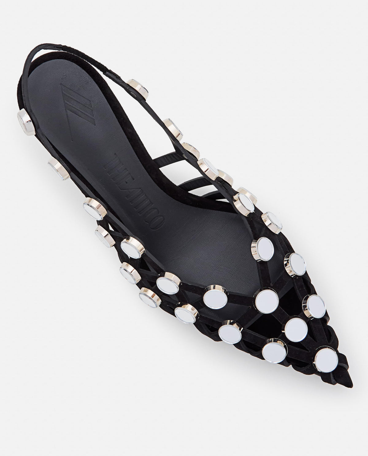 The Attico Women Grid Slingback 50 Mm THE ATTICO