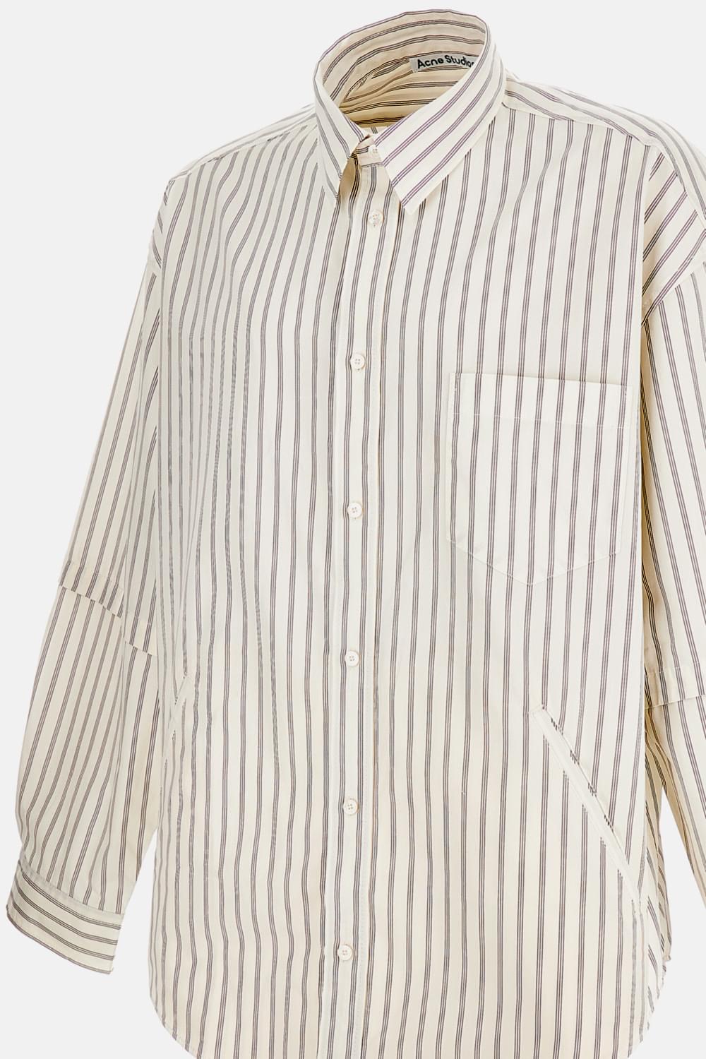 Acne Studios Men Double-Sleeve Stripe Shirt ACNE STUDIOS
