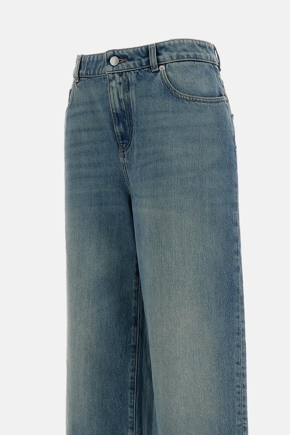 Alexander Mcqueen Women Denim Trousers ALEXANDER MCQUEEN