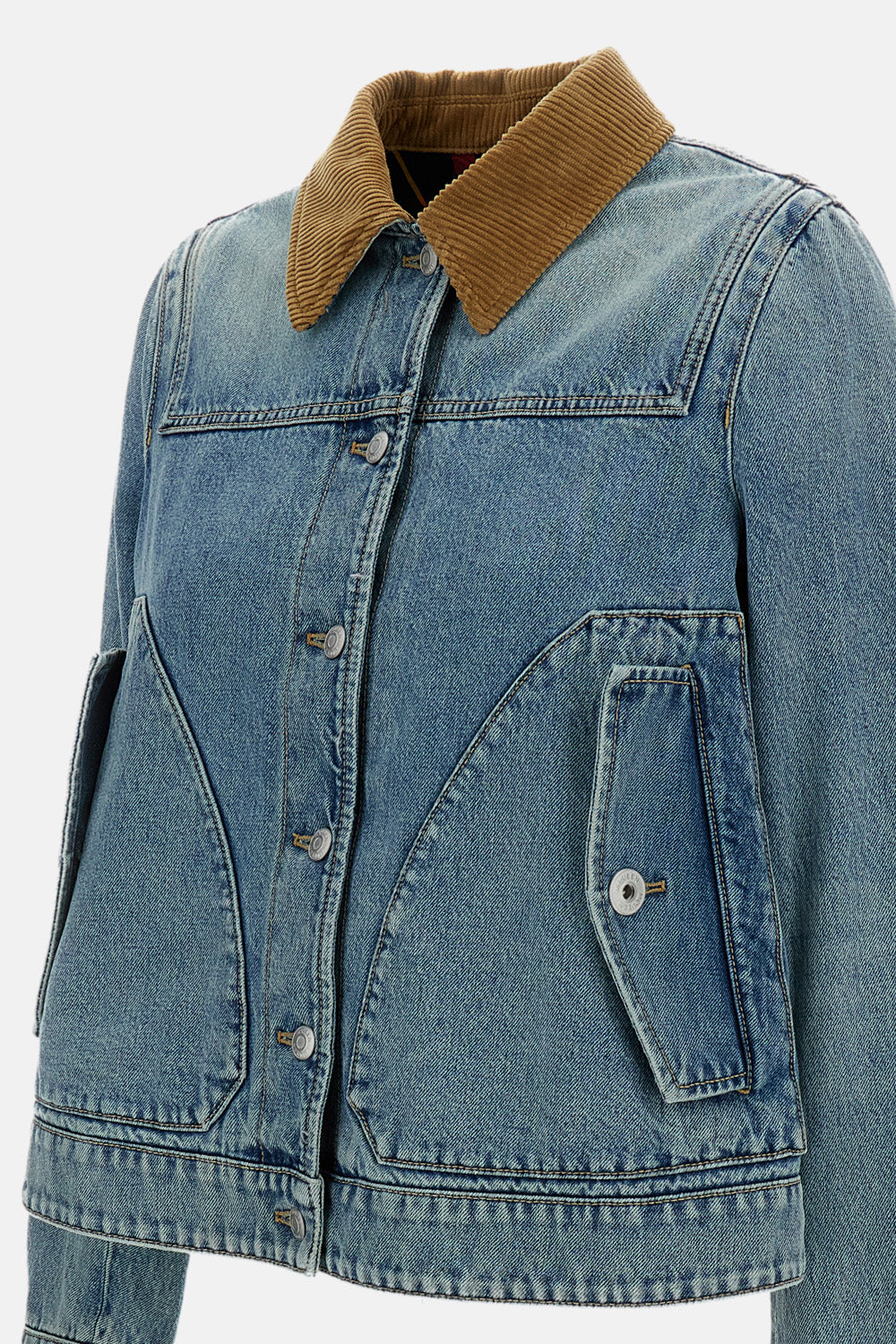 Alexander Mcqueen Women Denim Jacket ALEXANDER MCQUEEN