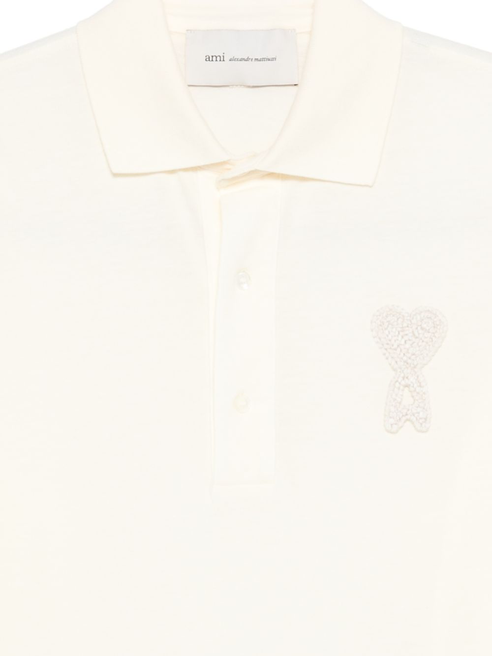 Ami Paris Women Ami De Couer Cotton Polo Shirt AMI PARIS