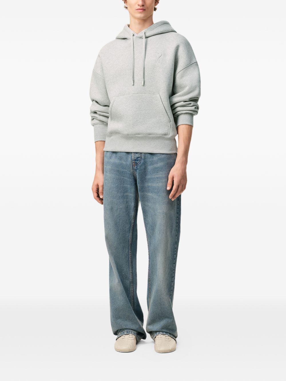 Ami Paris Men Ami De Coeur Cotton Hoodie AMI PARIS
