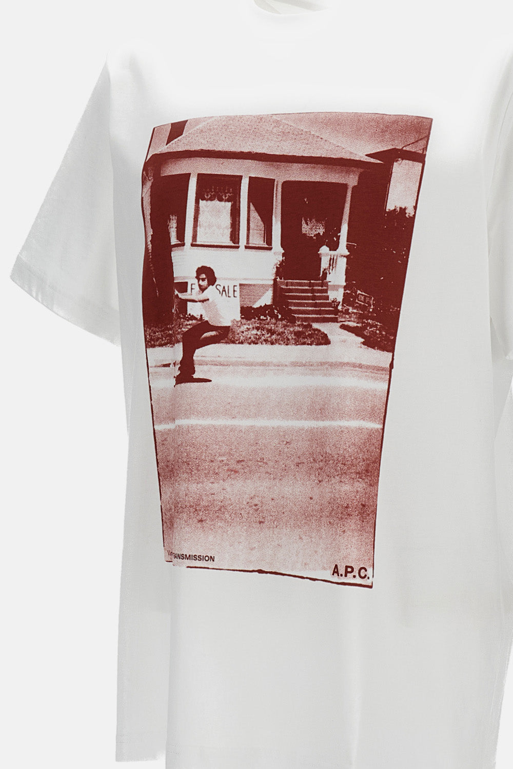 A.P.C. Men Short-Sleeve T-Shirt With A Print A.P.C.