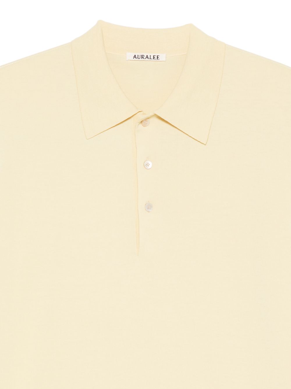 Auralee Men Cotton Polo Shirt AURALEE