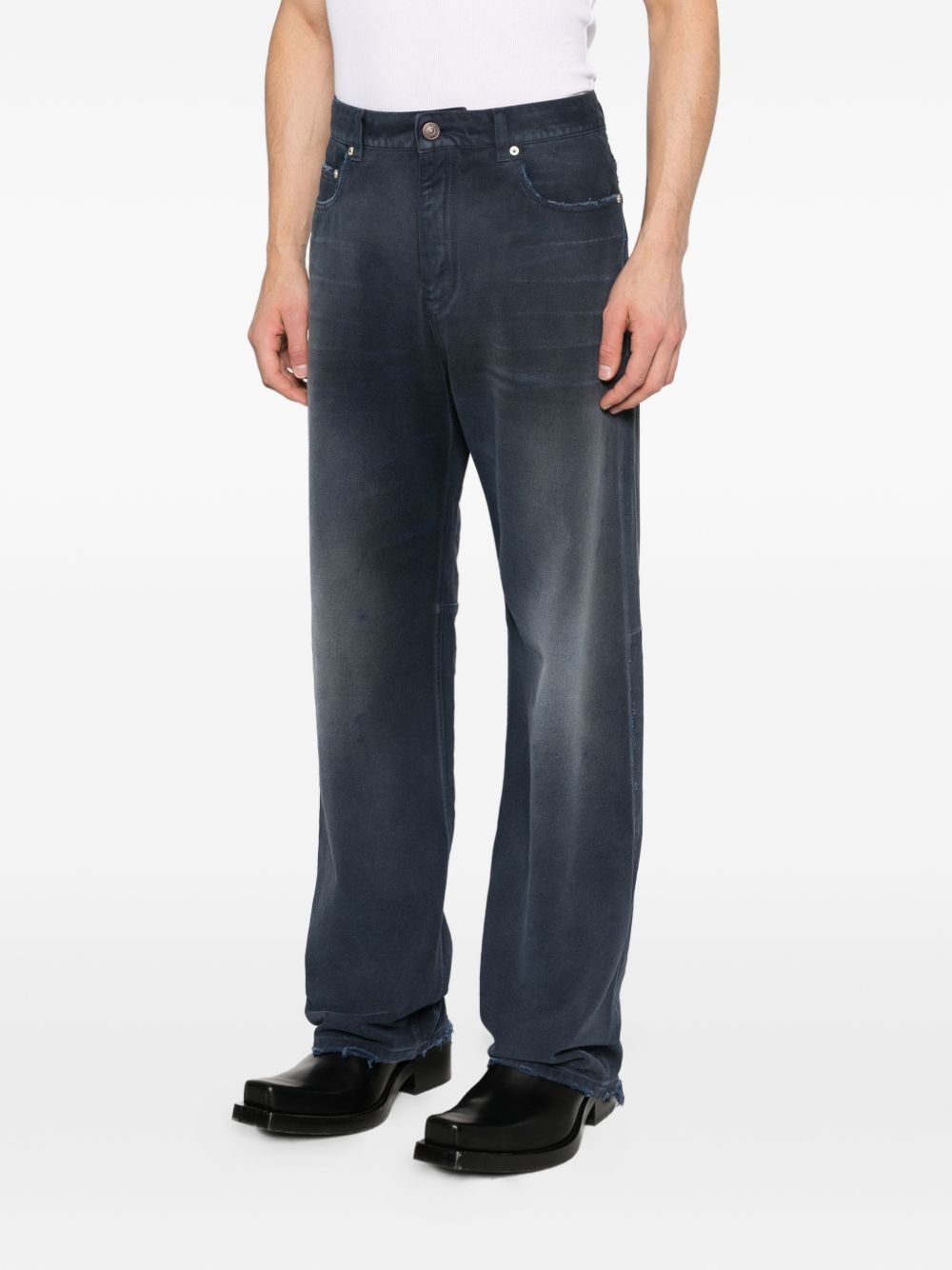 Balenciaga Men Denim Cotton Jeans BALENCIAGA