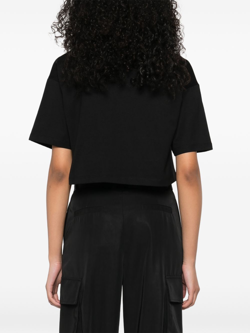 Balmain Women Logo Cotton T-Shirt BALMAIN