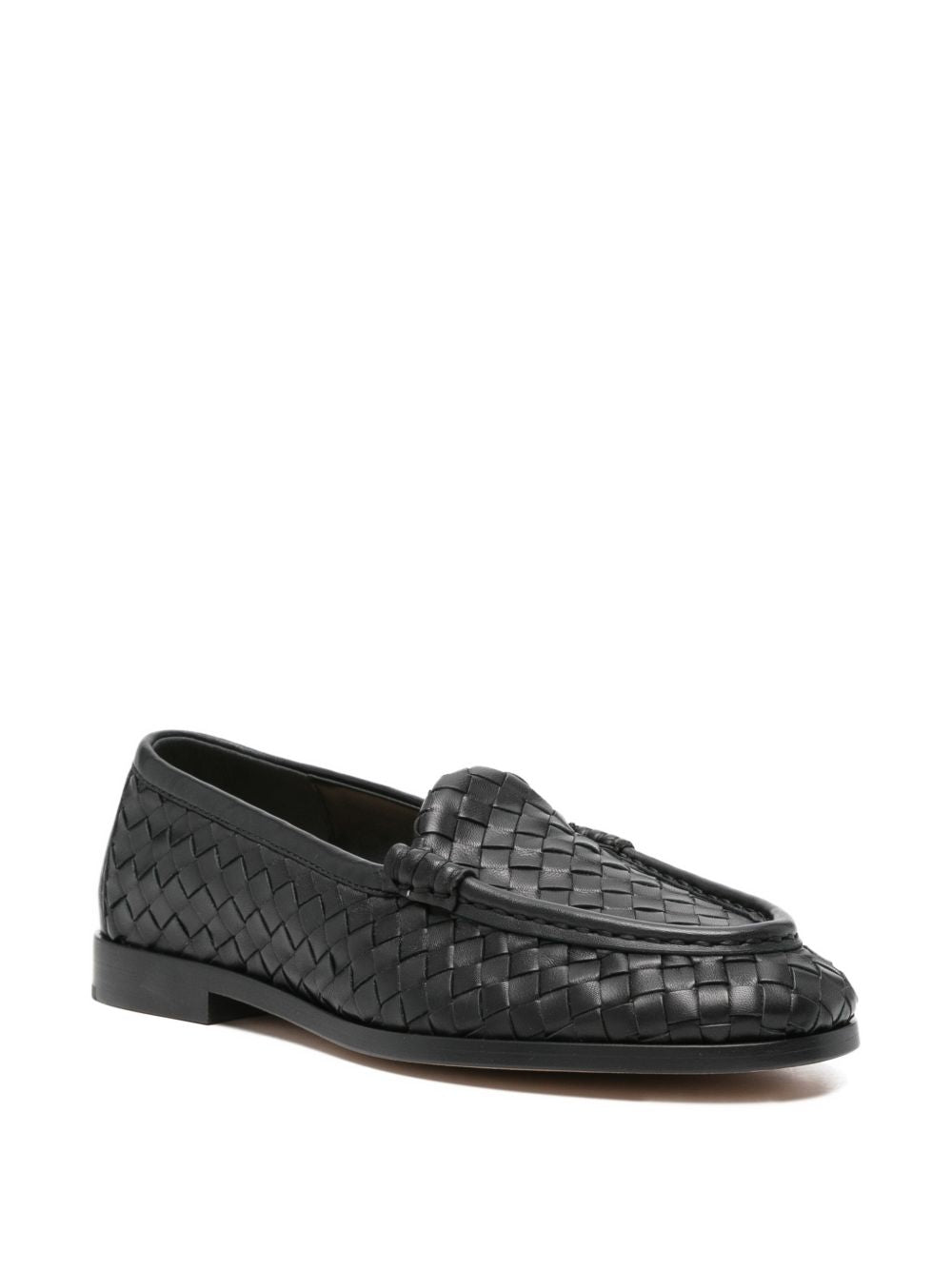 Bottega Veneta Women Silenzio Leather Loafers BOTTEGA VENETA