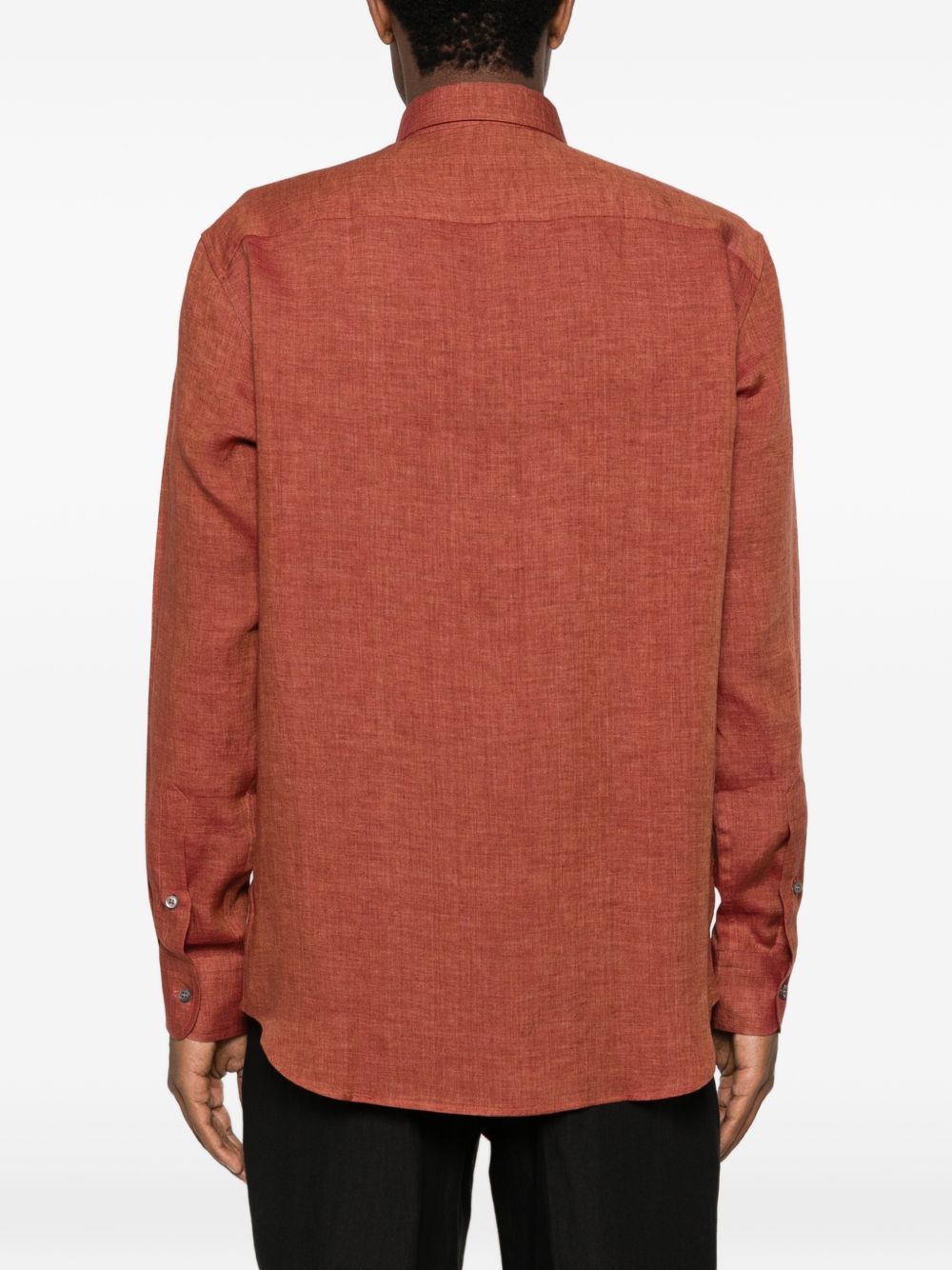 Brioni Men Linen Shirt BRIONI