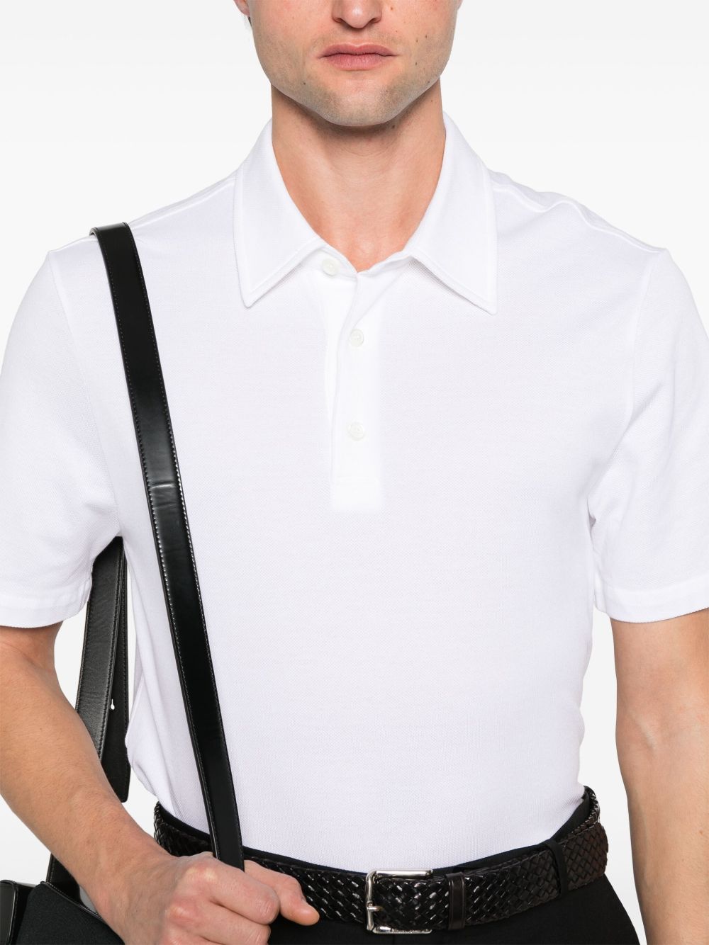 Brioni Men Cotton Polo Shirt BRIONI
