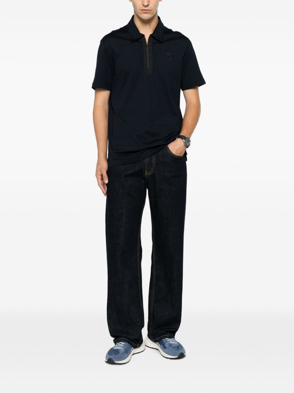 Brioni Men Cotton Polo Shirt BRIONI