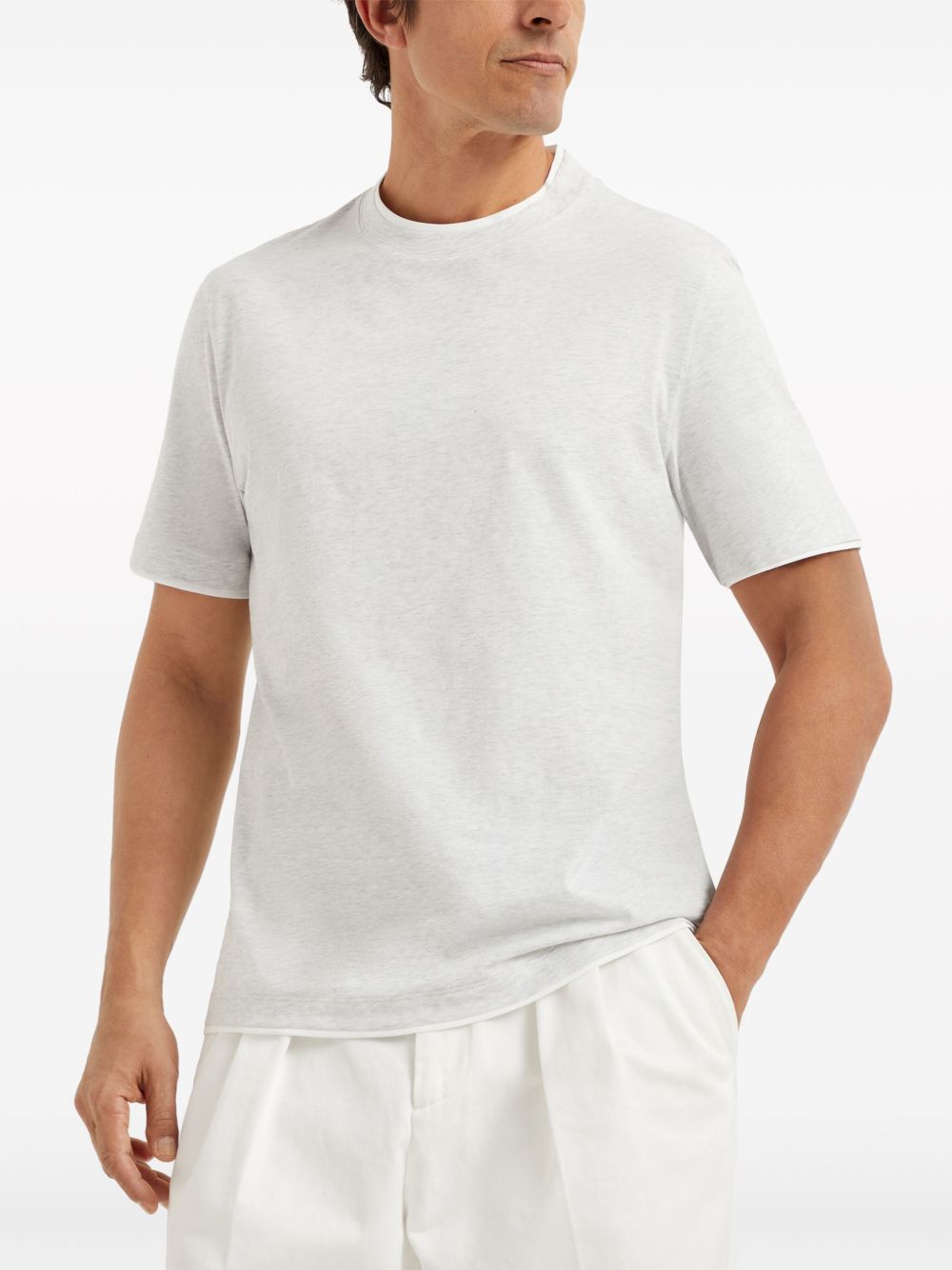 Brunello Cucinelli Men Cotton T-Shirt BRUNELLO CUCINELLI
