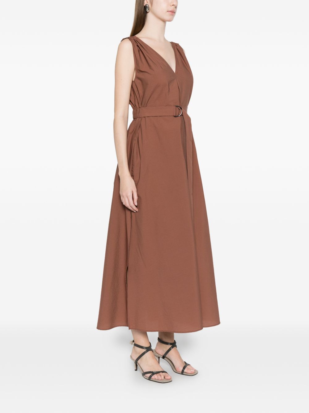 Brunello Cucinelli Women Cotton Long Dress BRUNELLO CUCINELLI