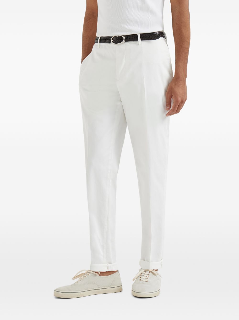 Brunello Cucinelli Men Cotton Trousers BRUNELLO CUCINELLI