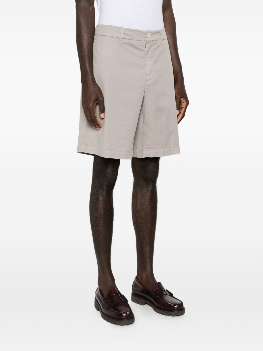 Brunello Cucinelli Men Cotton Bermuda Shorts BRUNELLO CUCINELLI