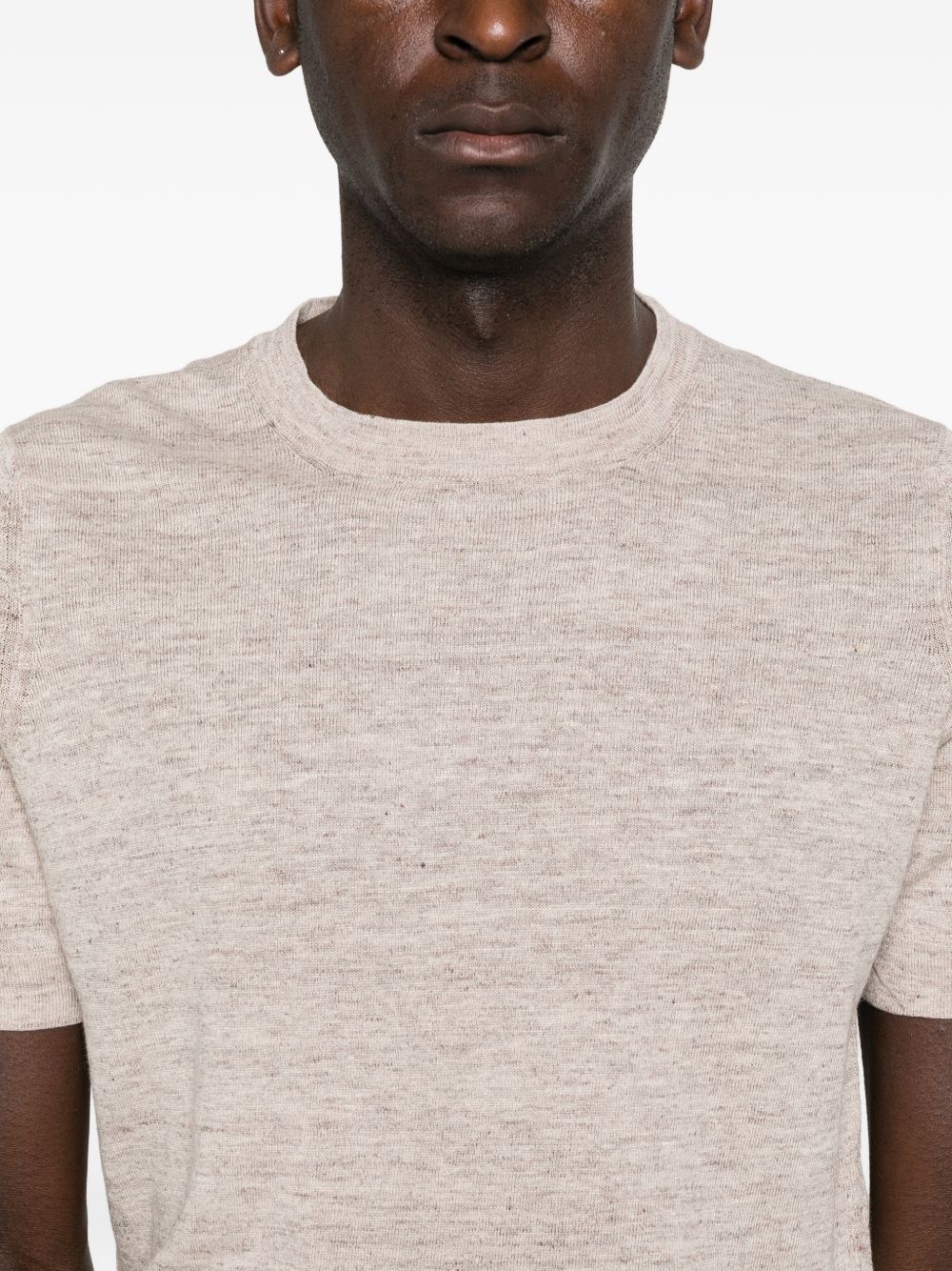 Brunello Cucinelli Men Linen Blend Sweater