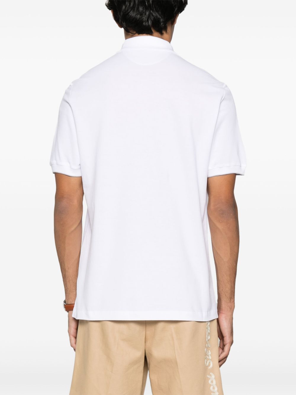 Brunello Cucinelli Men Logo Cotton Polo Shirt BRUNELLO CUCINELLI