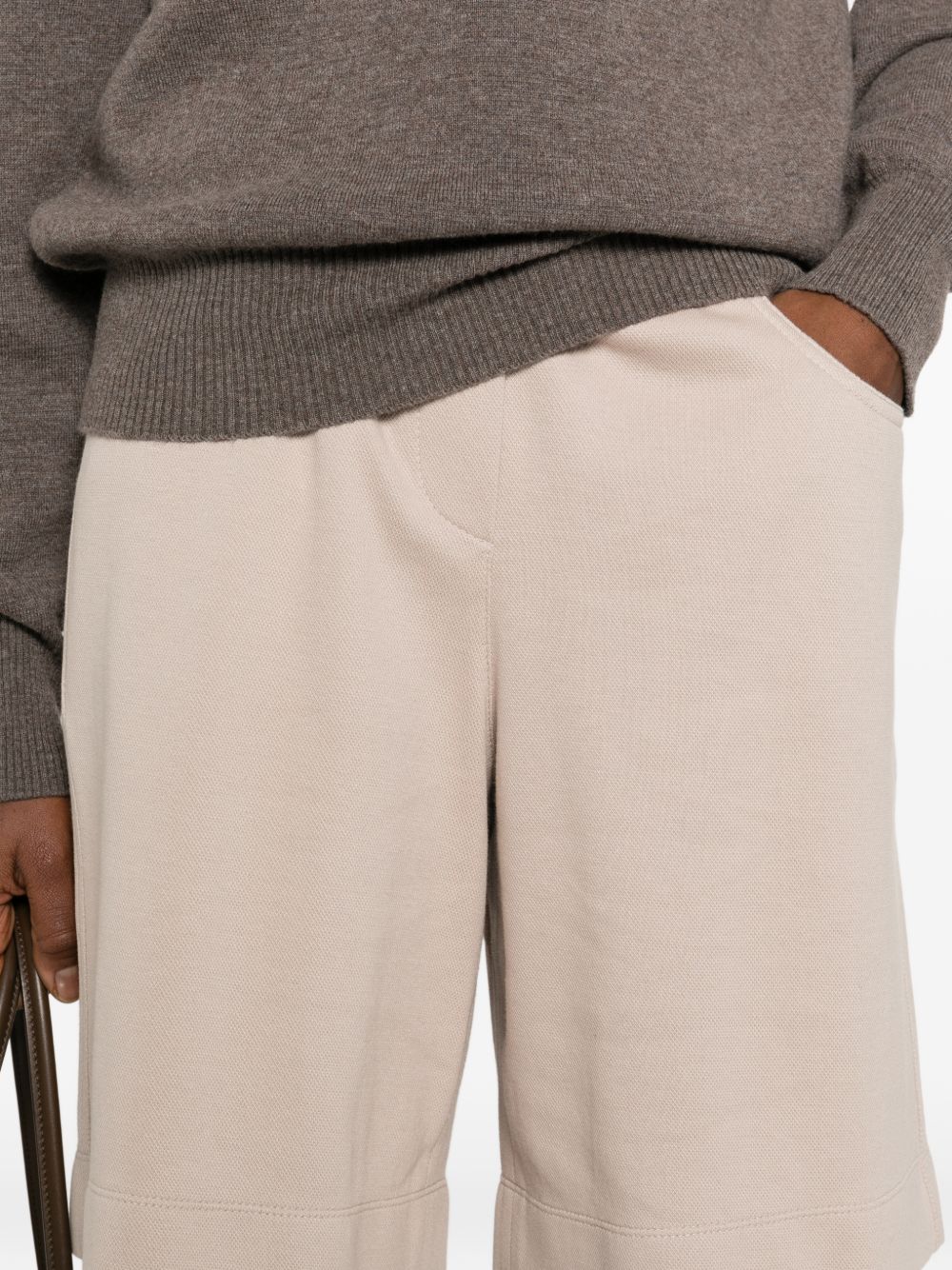 Brunello Cucinelli Women Cotton Bermuda Shorts BRUNELLO CUCINELLI