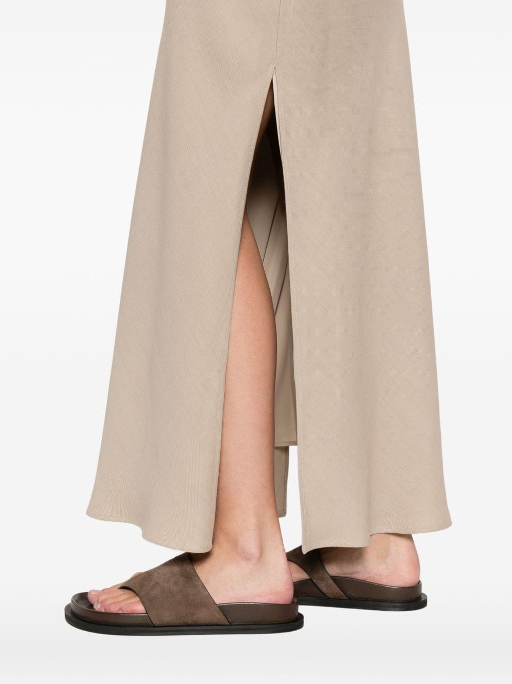 Brunello Cucinelli Women Line Blend Long Skirt BRUNELLO CUCINELLI