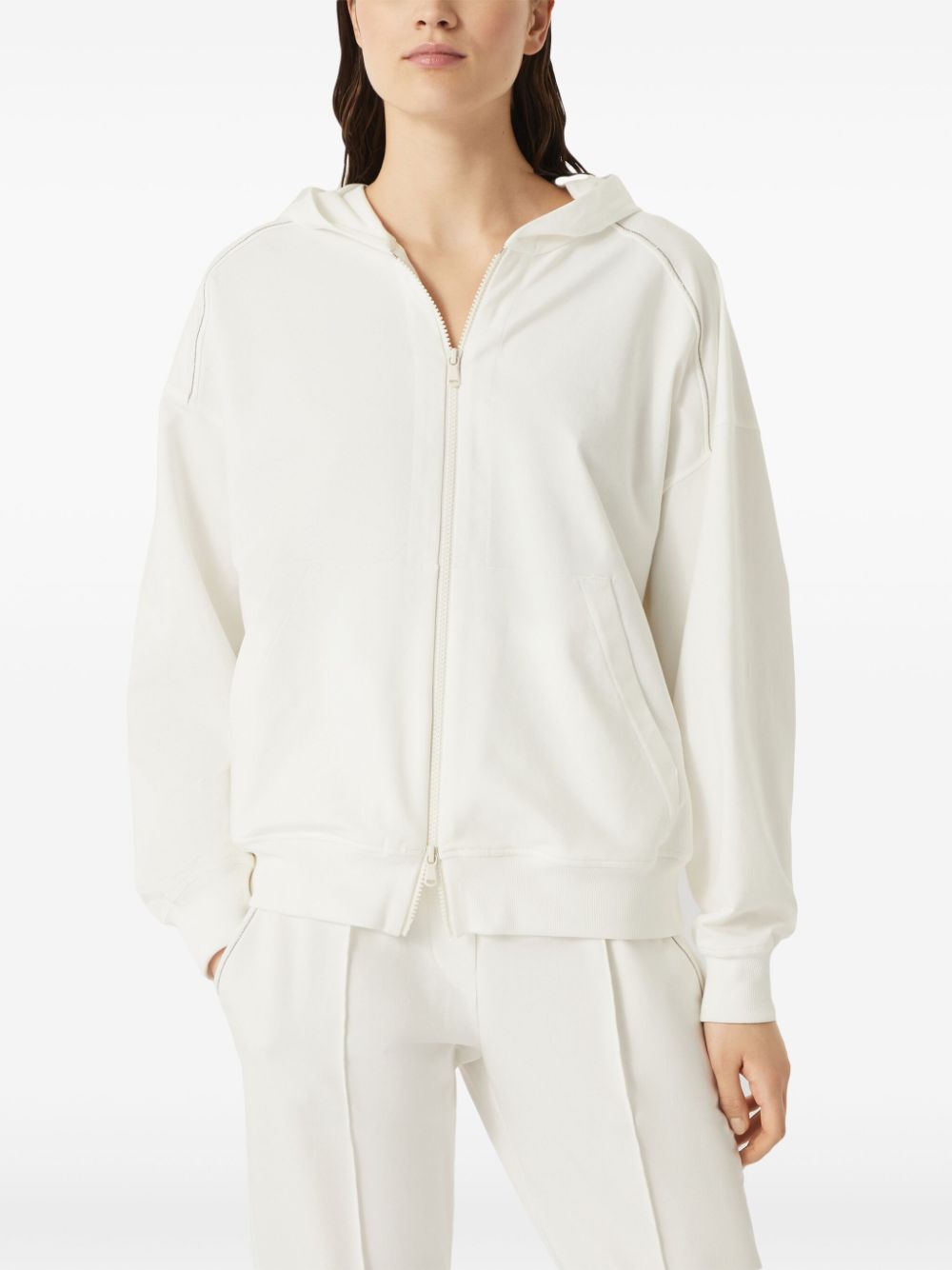 Brunello Cucinelli Women Cotton Hoodie BRUNELLO CUCINELLI