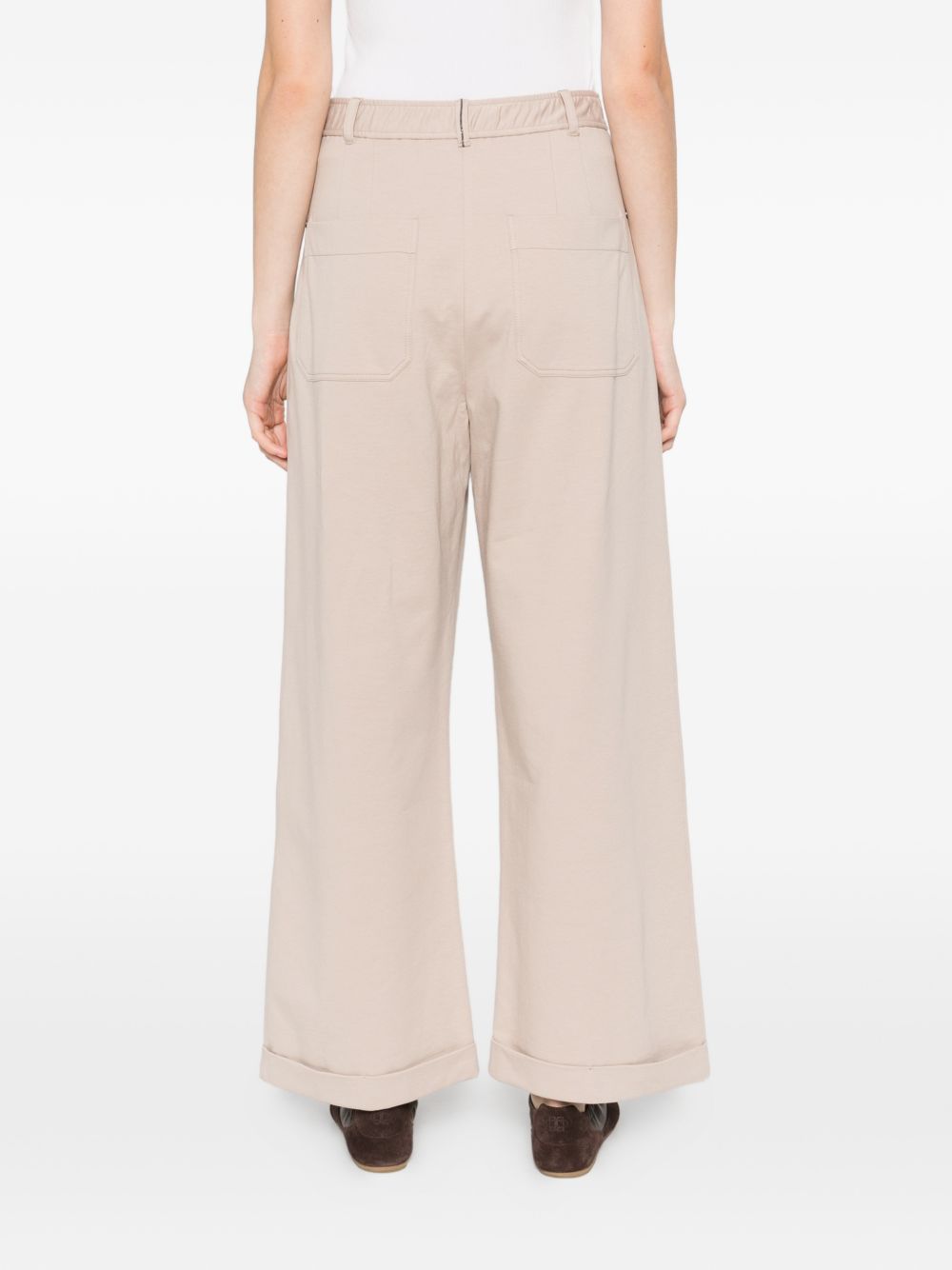 Brunello Cucinelli Women Cotton Trousers BRUNELLO CUCINELLI