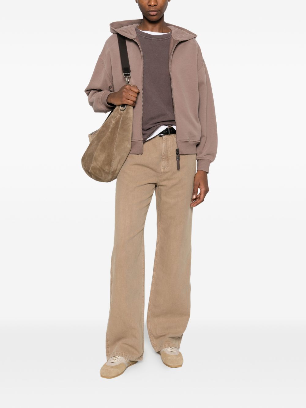 Brunello Cucinelli Women Cotton Hoodie BRUNELLO CUCINELLI