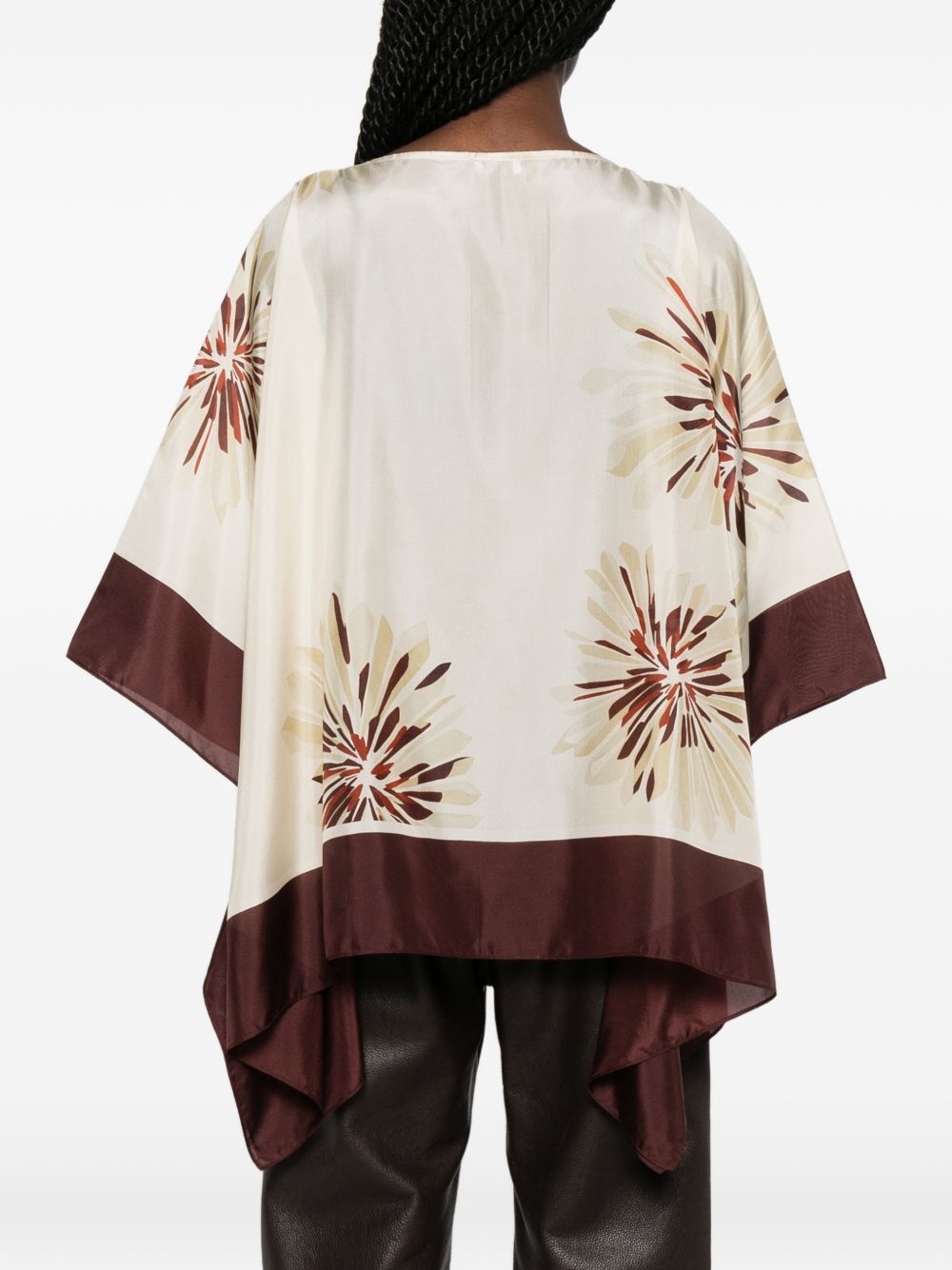 Brunello Cucinelli Women Printed Silk Blouse BRUNELLO CUCINELLI