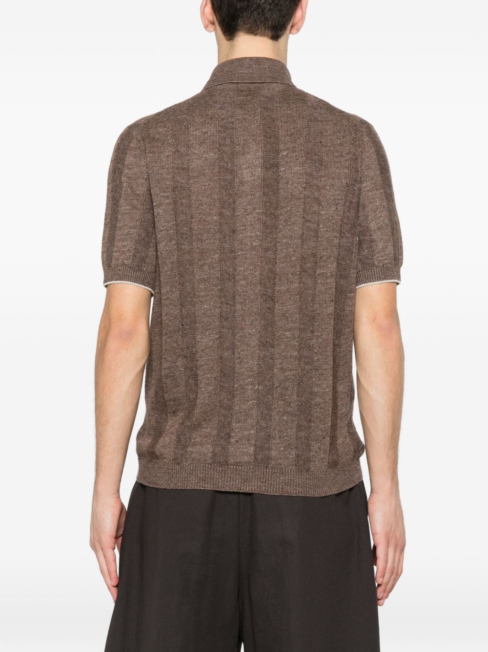 Brunello Cucinelli Men Linen And Cotton Blend Cardigan BRUNELLO CUCINELLI