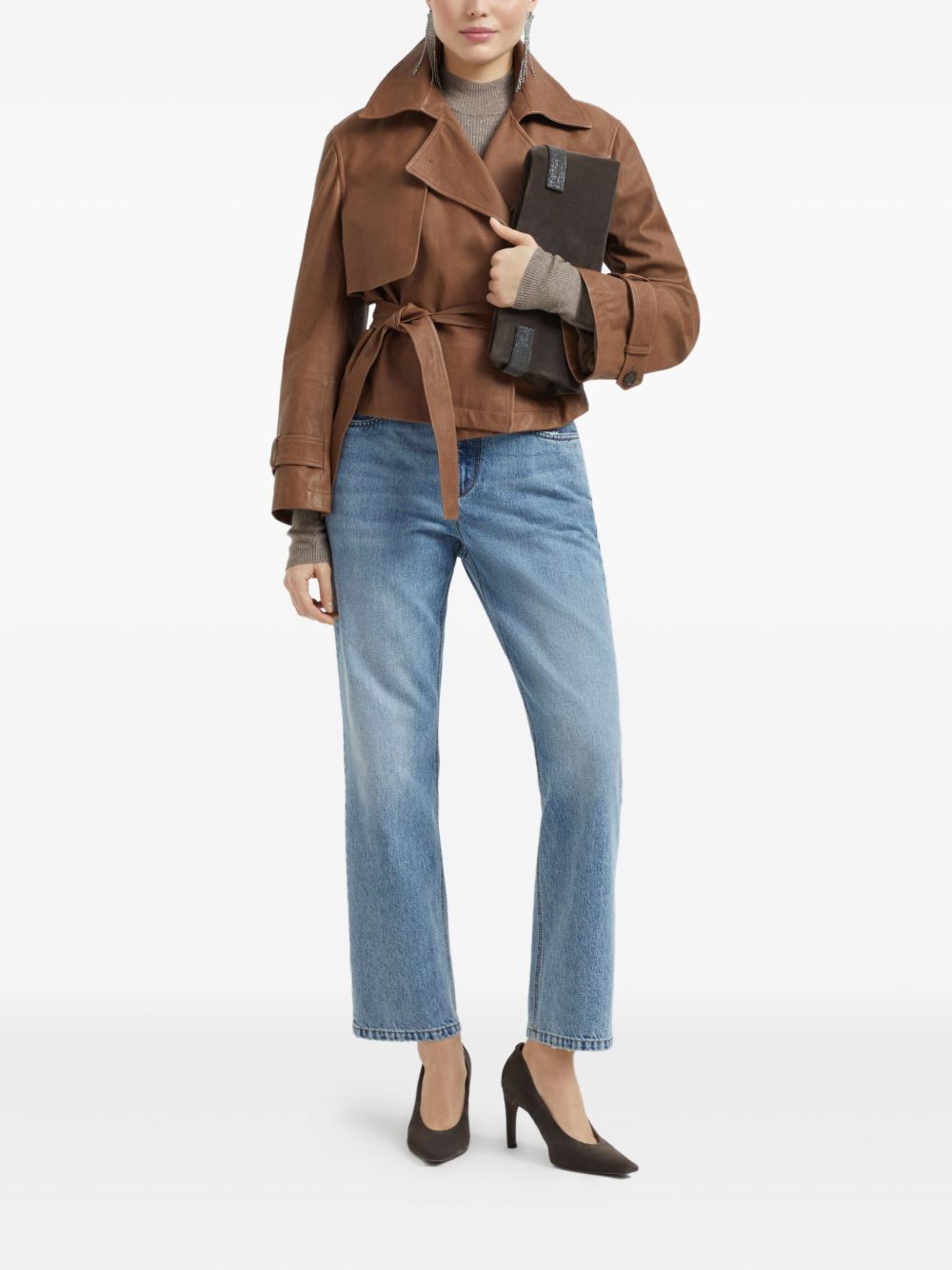 Brunello Cucinelli Women Denim Cotton Jeans BRUNELLO CUCINELLI