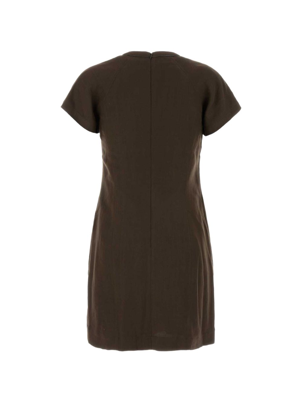 Brunello Cucinelli Women Linen Blend T-Shirt Dress BRUNELLO CUCINELLI
