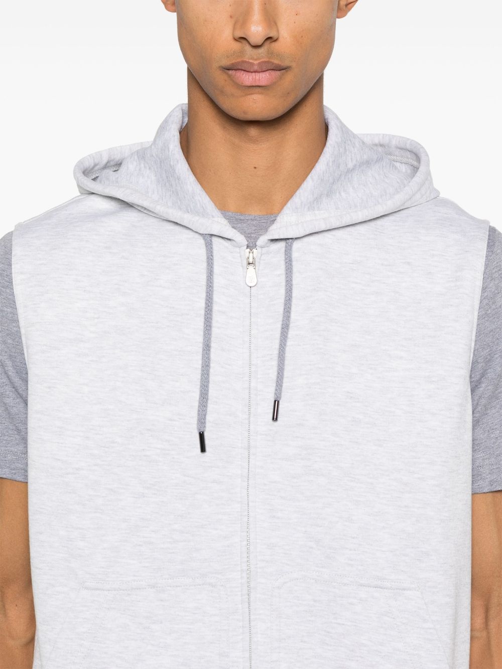 Brunello Cucinelli Men Hooded Vest BRUNELLO CUCINELLI