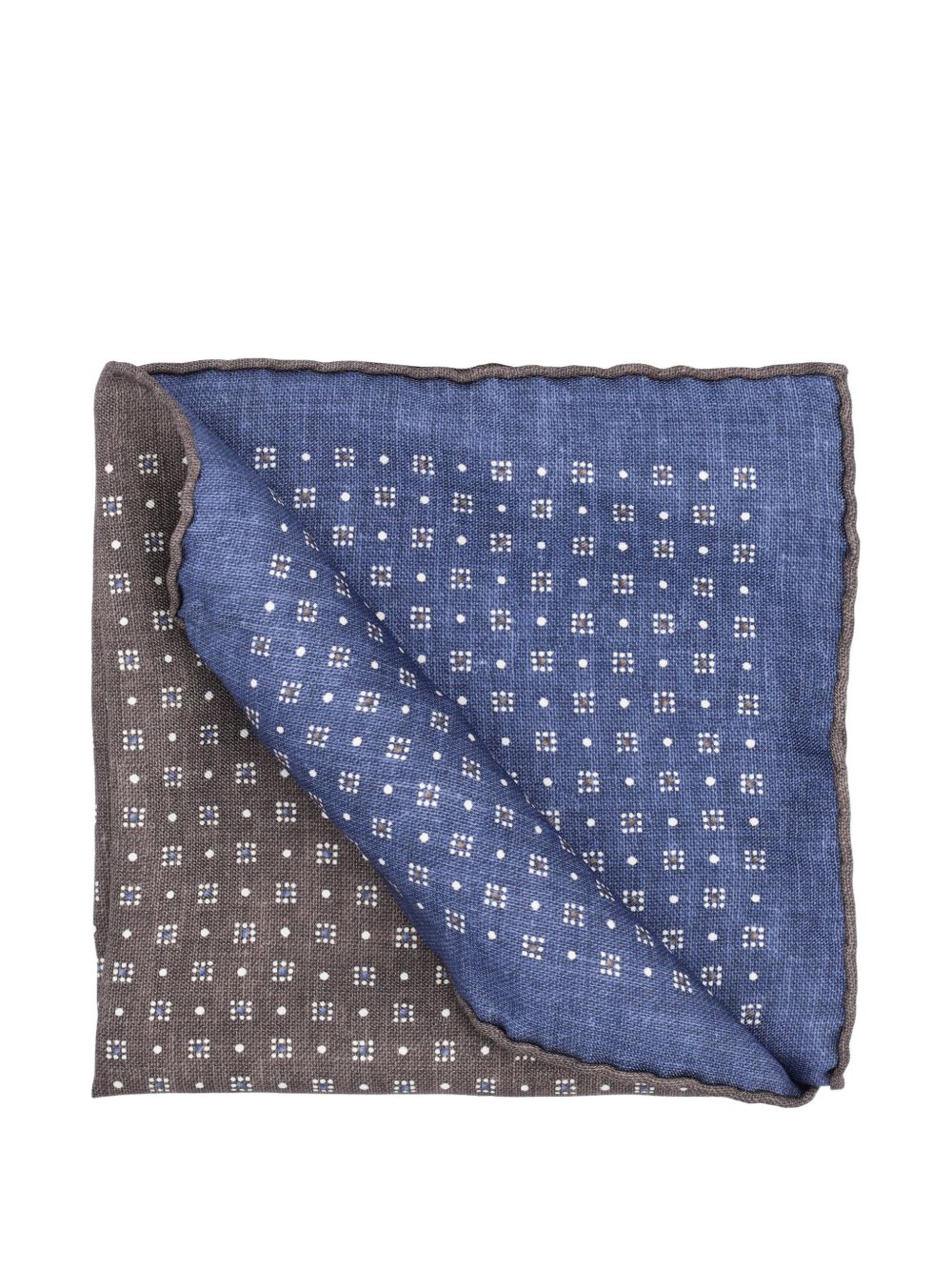 Brunello Cucinelli Men Printed Silk Pochette BRUNELLO CUCINELLI