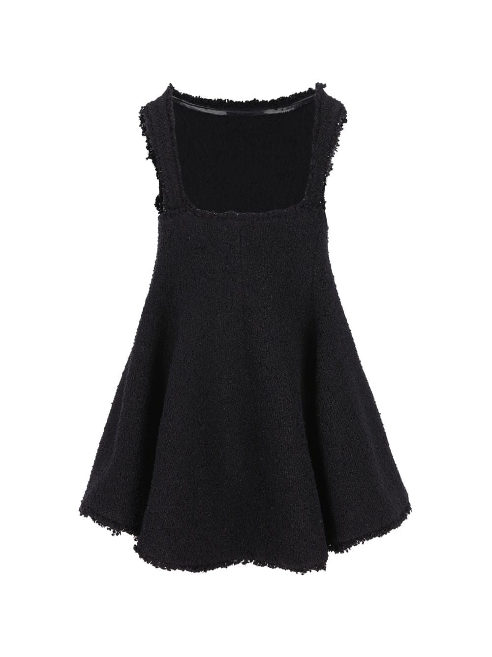 Celine Women Tweed Mini Dress CELINE