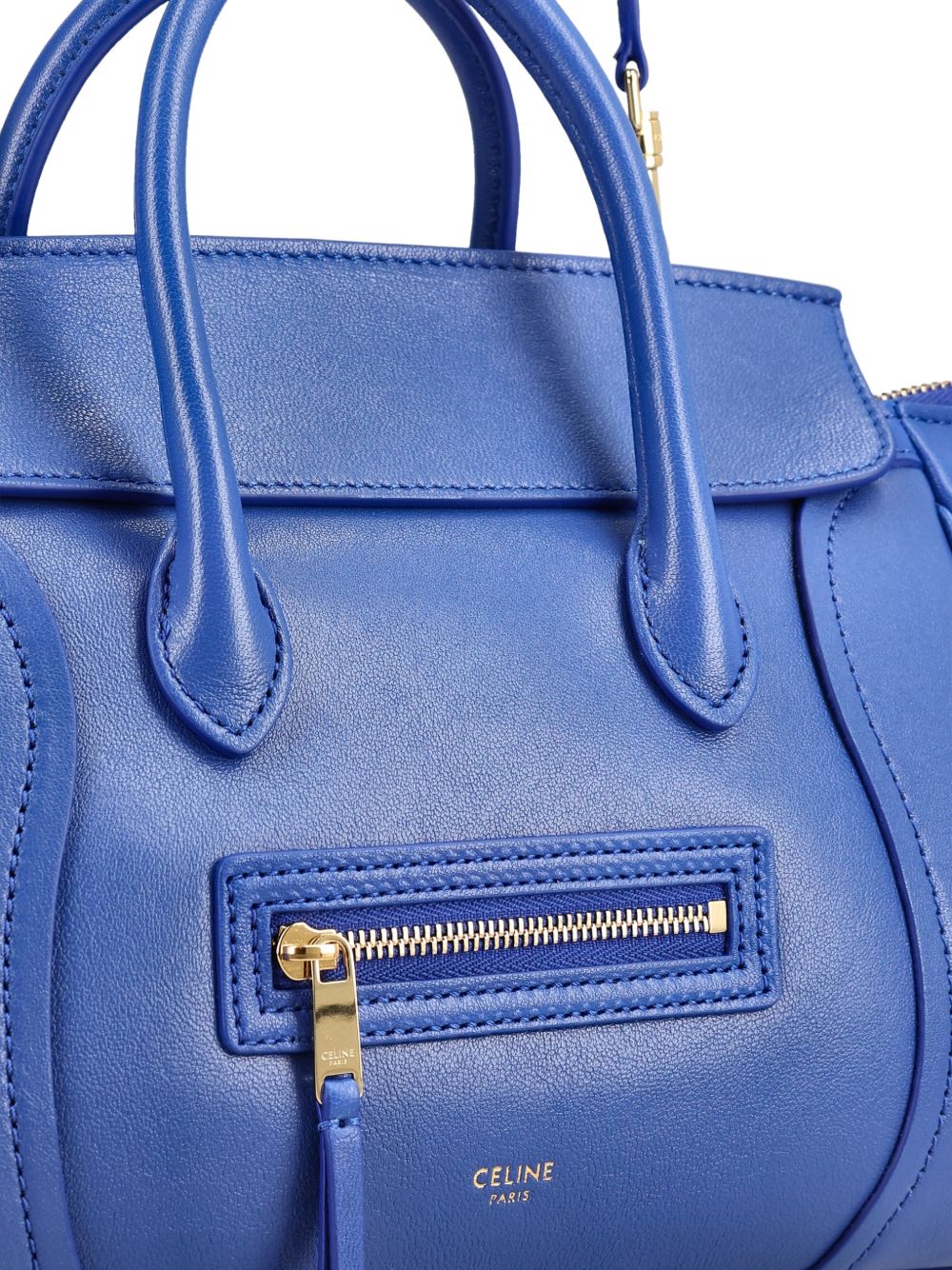 Celine Women Luggage Small Leather Tote Bag CELINE