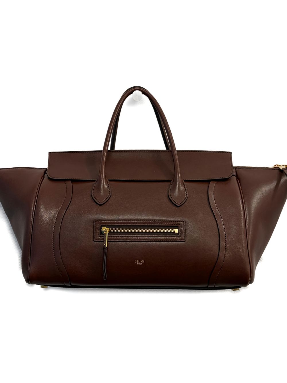 Celine Women Luggage Medium Leather Tote Bag CELINE