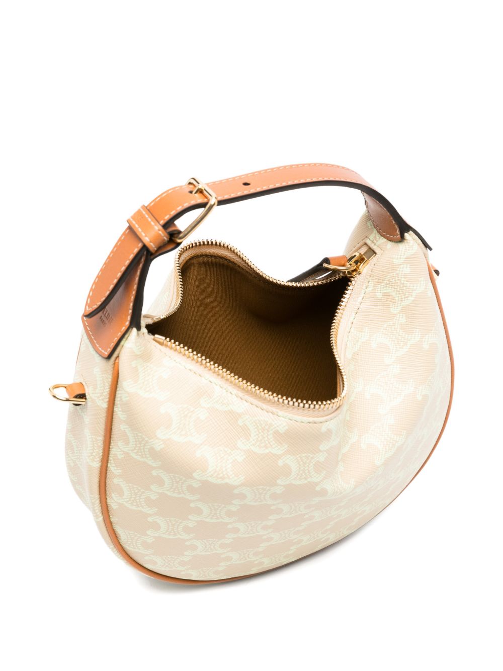 Celine Women Lulu Teen Triomphe Canvas Hobo Bag CELINE