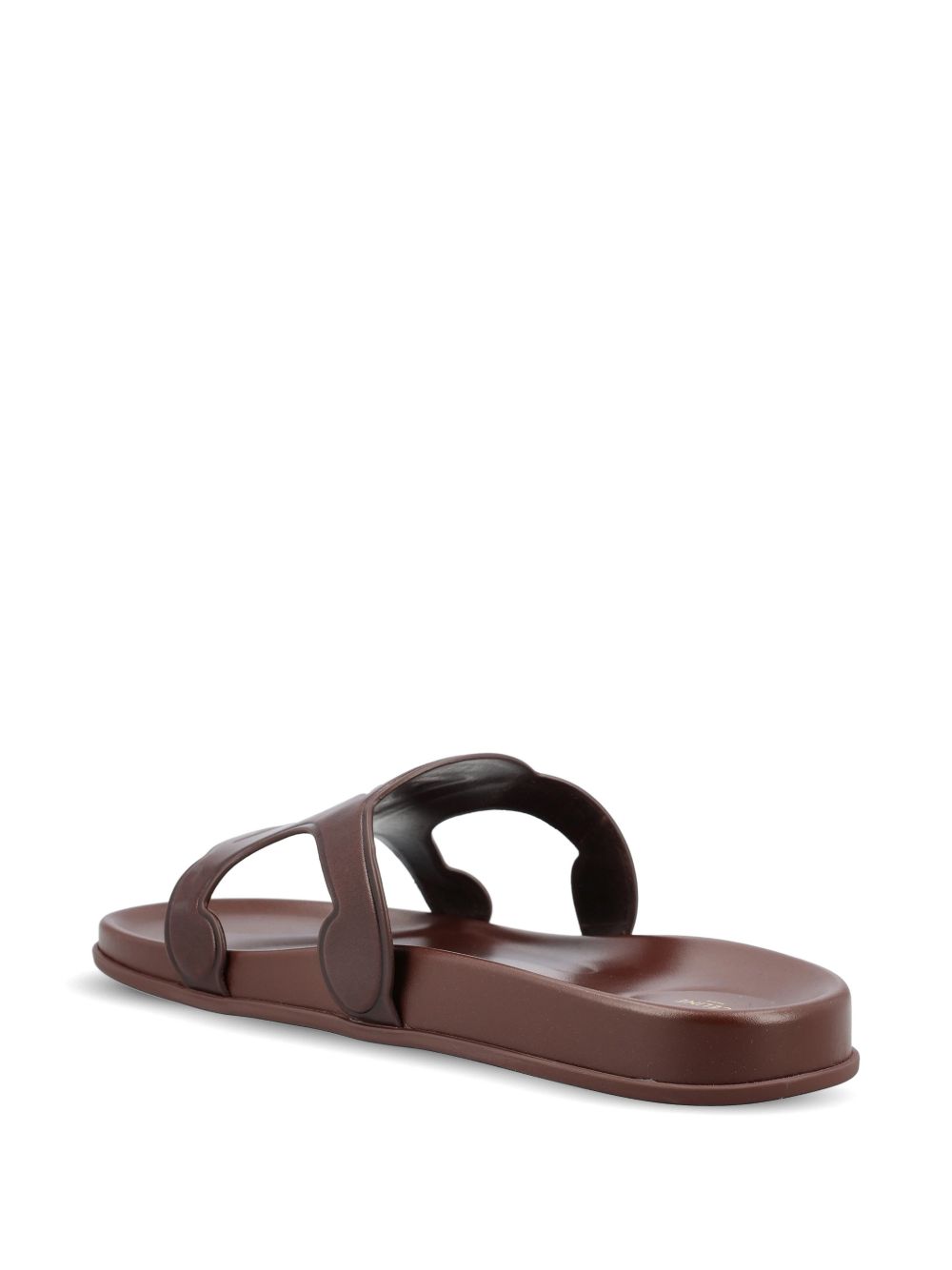 Celine Men Triomphe Leather Slides CELINE