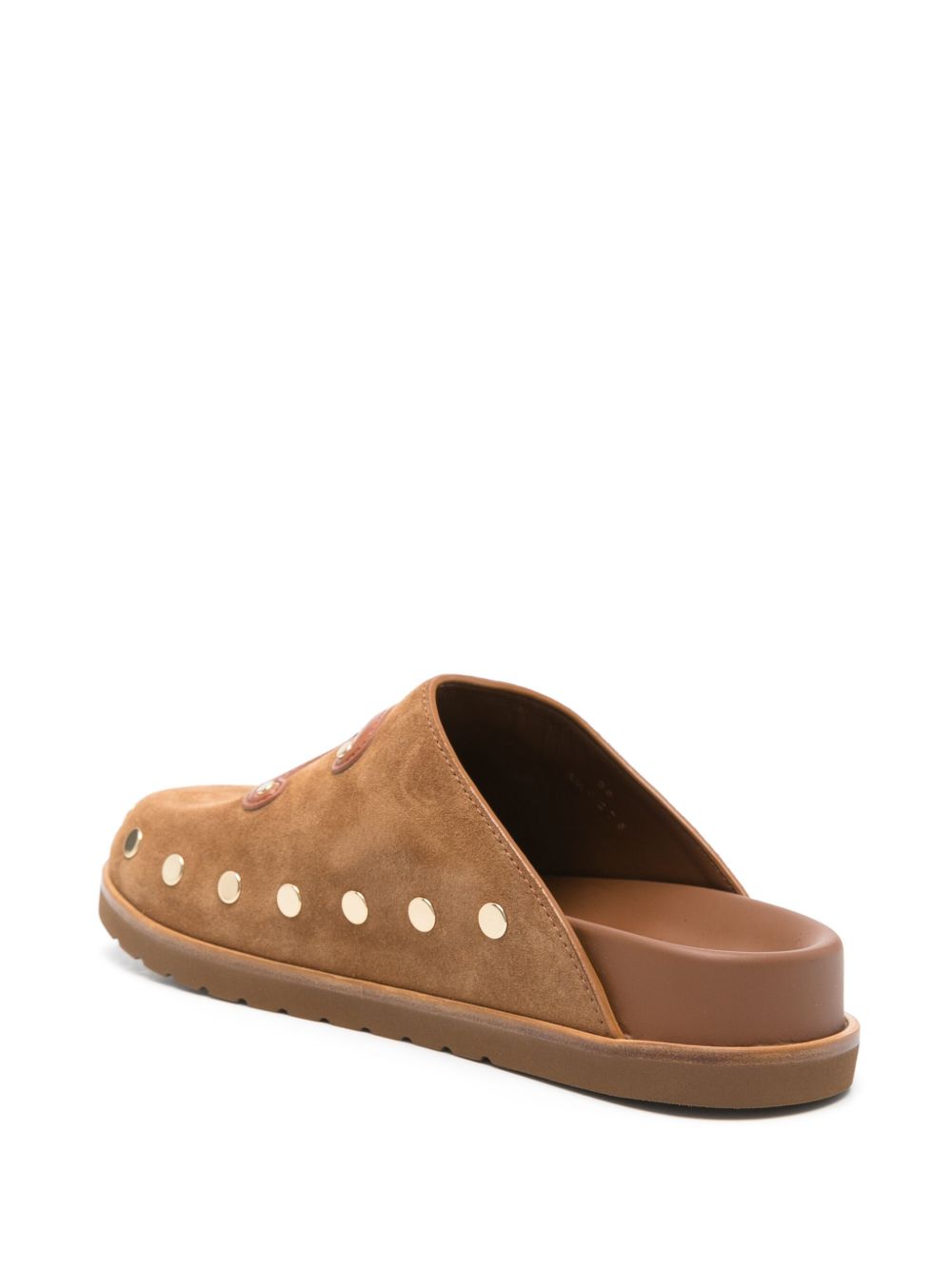 Celine Women Pitea Suede Leather Slippers CELINE