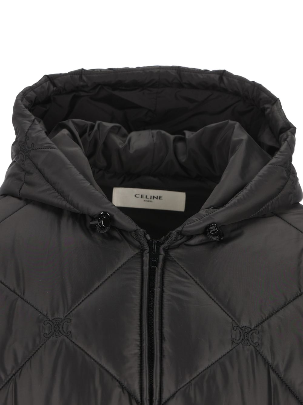 Celine Men Quilted Nylon Bomber Jacket CELINE