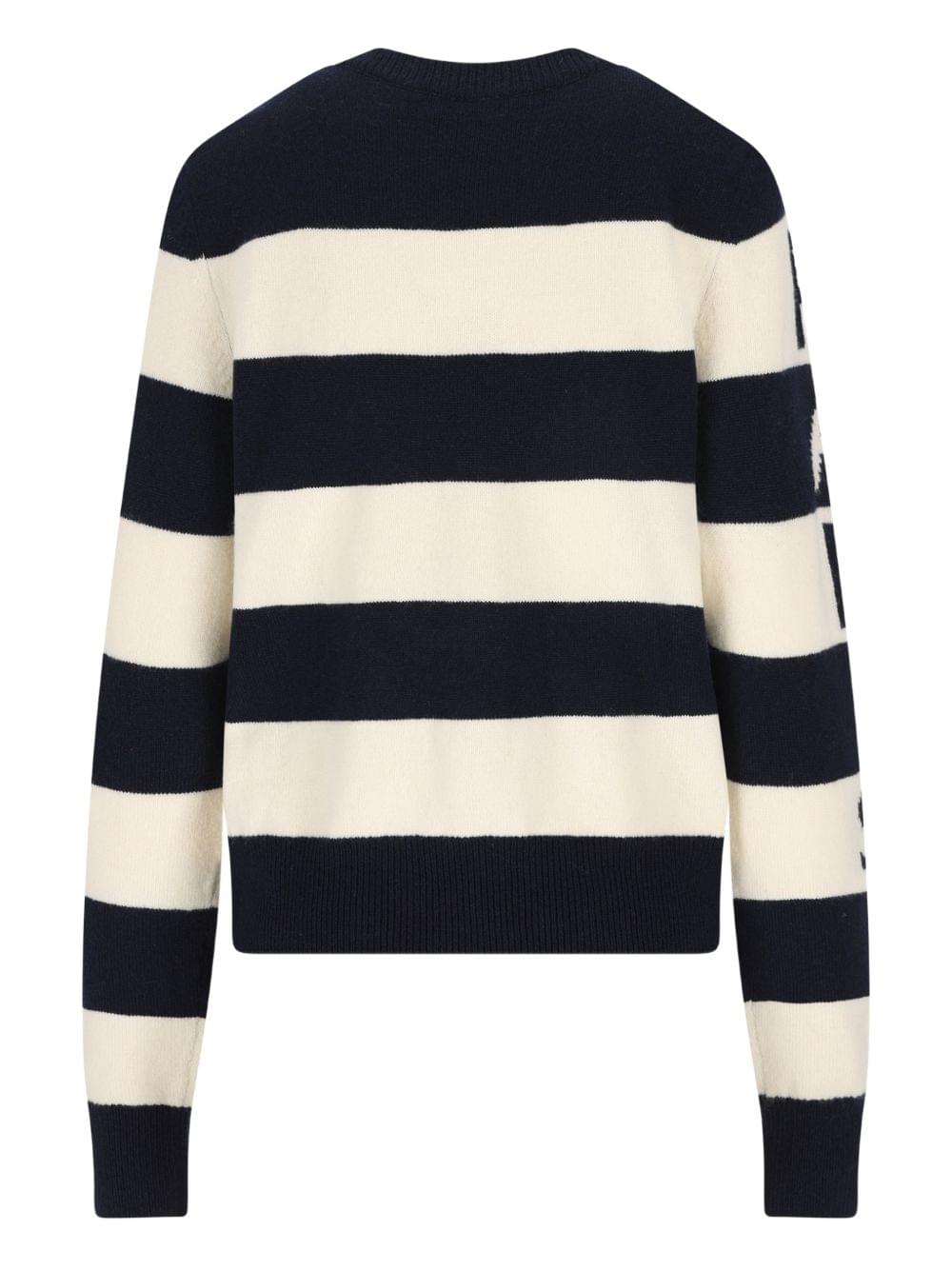Celine Women Striped Wool Sweater CELINE