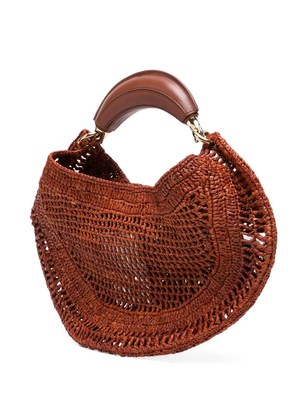 Chloé Women Summer Banana Rafia Hobo Bag CHLOE