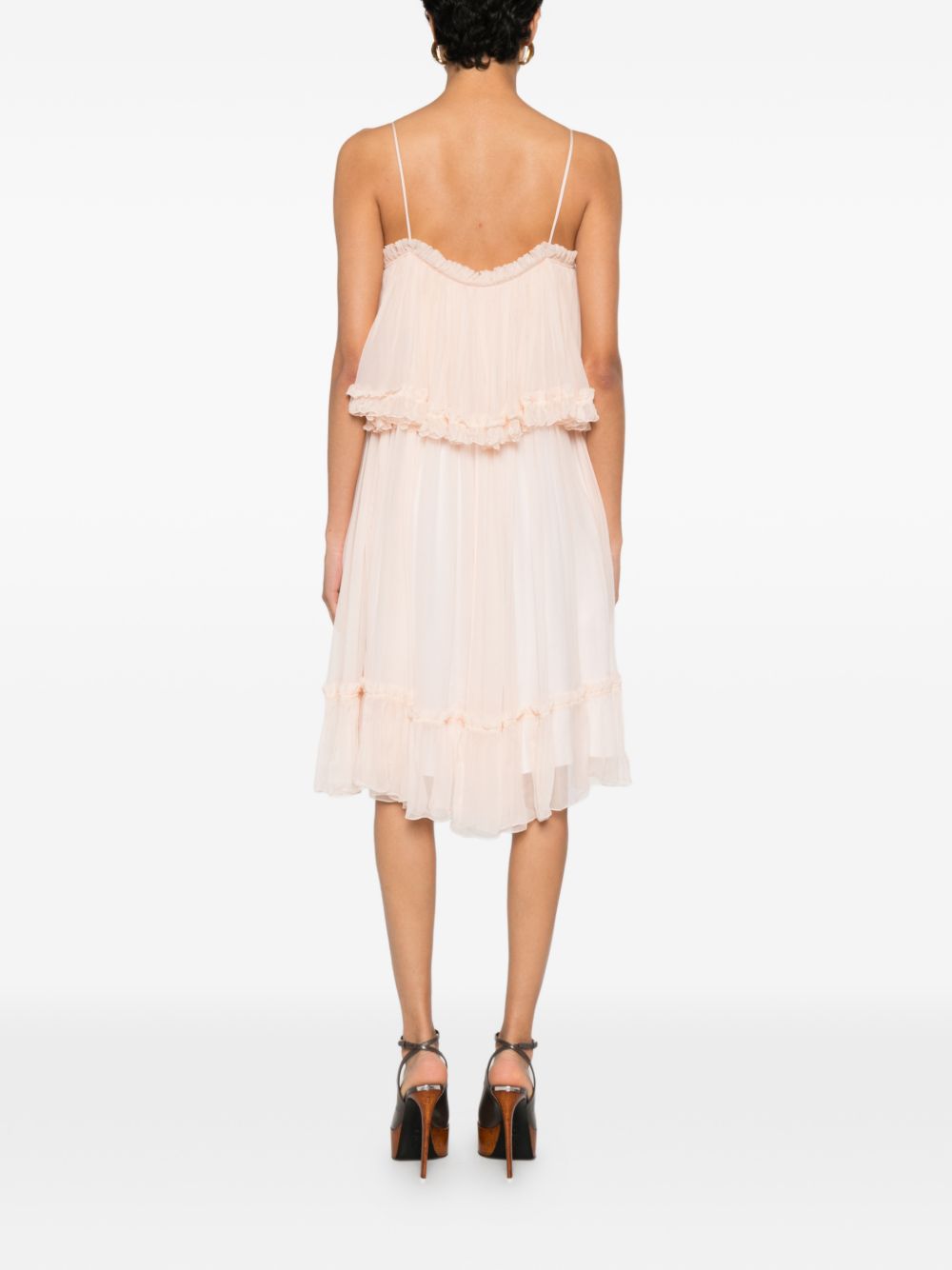 Chloé Women Silk Mini Dress CHLOE