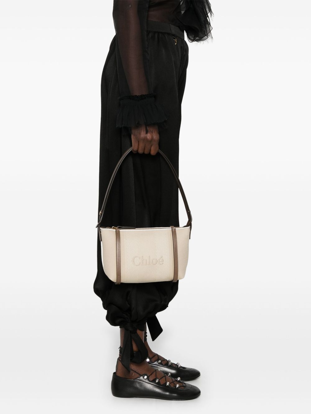 Chloé Women Chloé Carry Canvas Shoudler Bag CHLOE