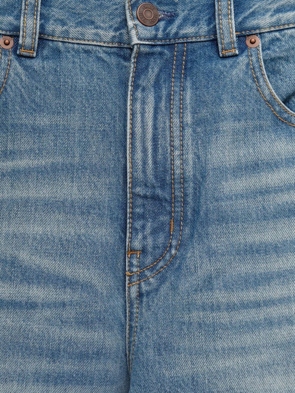 Chloé Women Wide-Leg Denim Jeans CHLOE