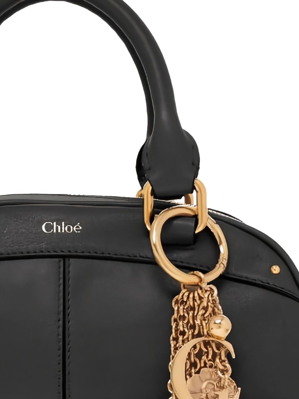Chloé Women Small Leather Bowling Bag CHLOE