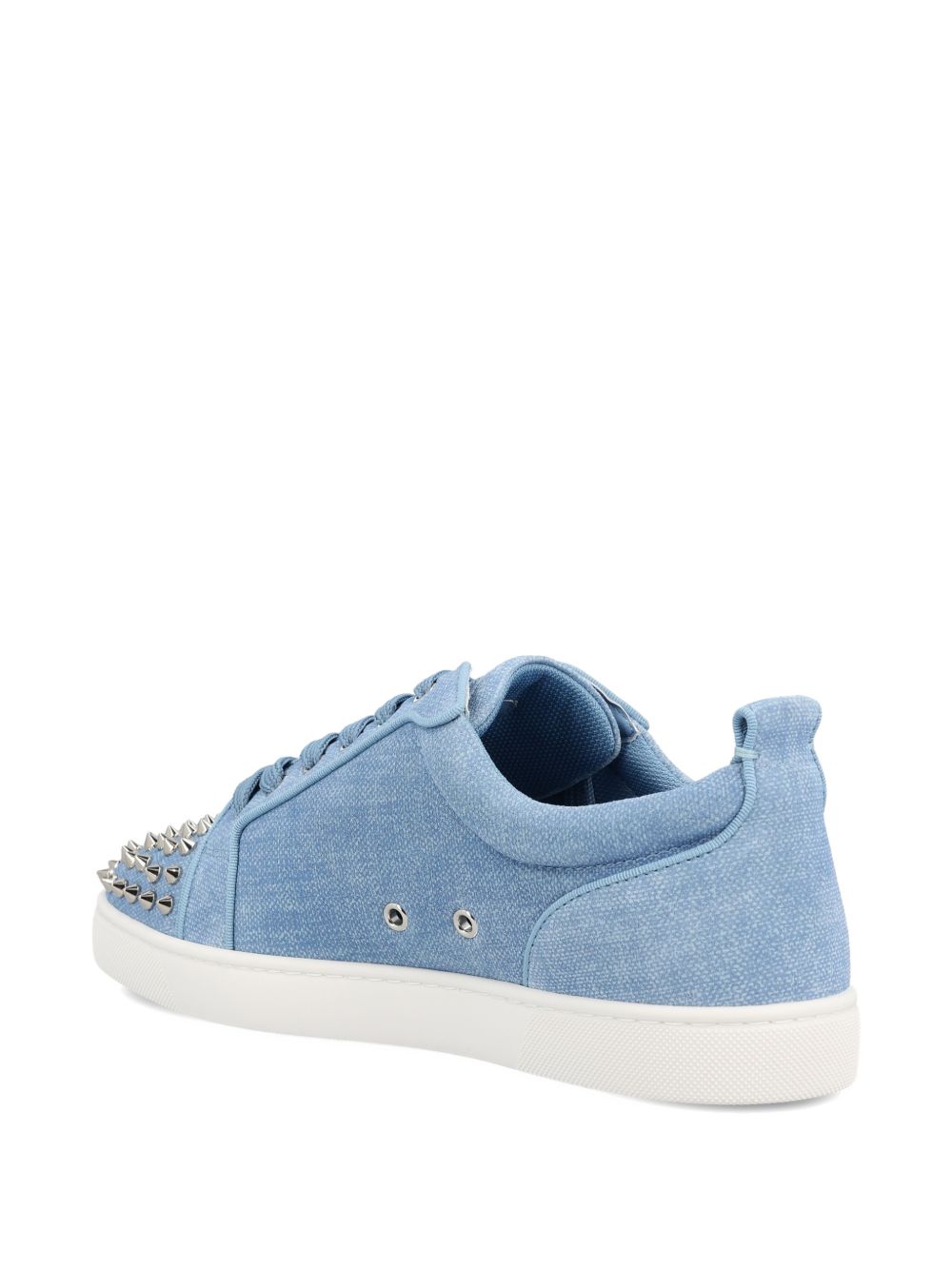 Christian Louboutin Men Louis Junior Spikes Leather Sneakers CHRISTIAN LOUBOUTIN