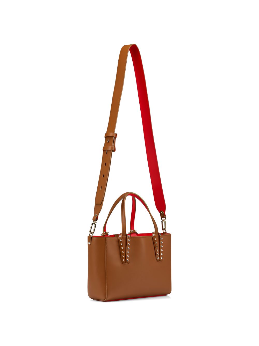 Christian Louboutin Women Cabata Mini Leather Tote Bag CHRISTIAN LOUBOUTIN